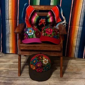 Hand embroidered, imported from Mexico 🇲🇽 hats